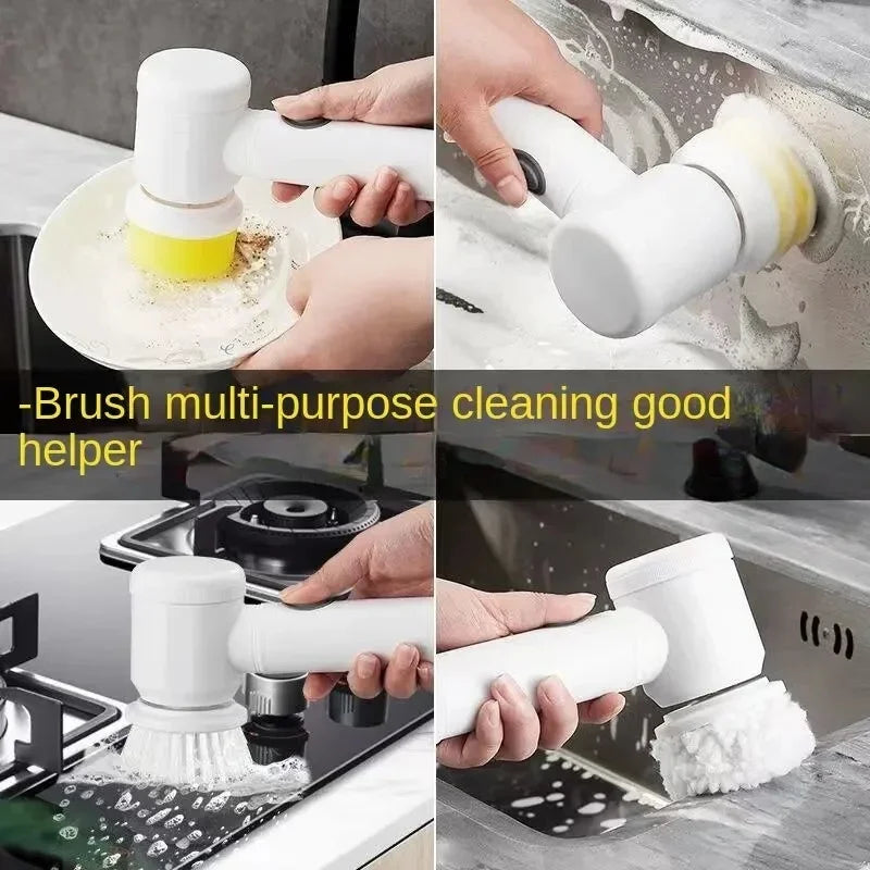 Effortless Bathroom Cleaning Scrubber