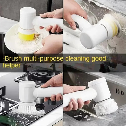 Effortless Bathroom Cleaning Scrubber